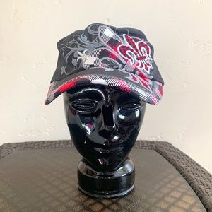 KBETHOS adjustable embroidered beaded pageboy style hat size OS